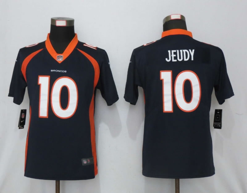 Women Nike Denver Broncos 10 Jeudy Nike Blue Alternate Vapor Untouchable Limited Jersey,We sell and wholesale Women Nike Denver Broncos 10 Jeudy Nike Blue Alternate Vapor Untouchable Limited Jersey on line form chian!